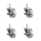 Service Caster 3 Inch Nylon Wheel Swivel 58 Inch Threaded Stem Caster Set with Brake SCC SCC-TS20S314-NYS-TLB-58212-4 - alternate 1